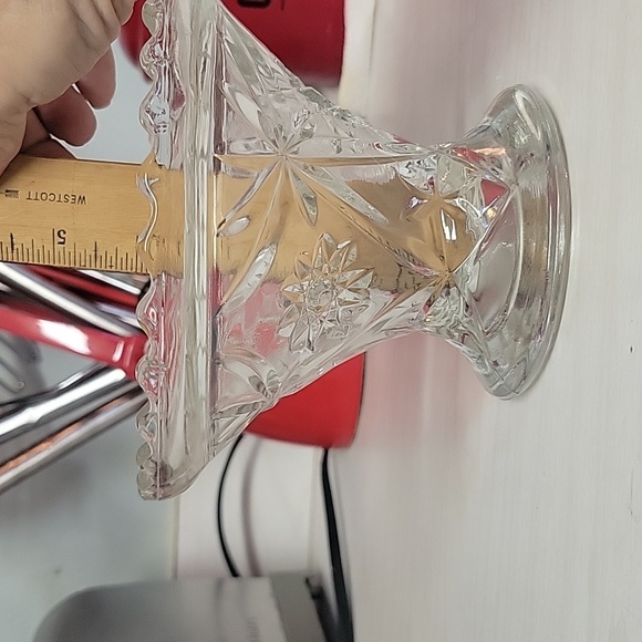 Vintage Star Of David Candy Dish /Punch Bowl Stand - Picture 8 of 8